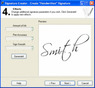 Signature Creator screenshot